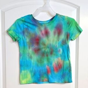 Hand Crafted 6/7 Tie Dye Tee Shirt
